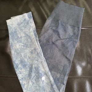 Lululemon - Size 6 - Speed Up Tight - Acid Wash